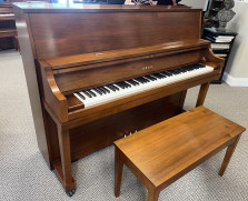 Yamaha P22 studio piano, walnut